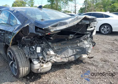 2021 Honda Accord Sport из США, поврежденный, VIN 1HGCV2F38MA005315